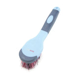 Hy Equestrian Pro Groom Bucket Brush Navy/Light Blue Bucket Brushes Barnstaple Equestrian Supplies