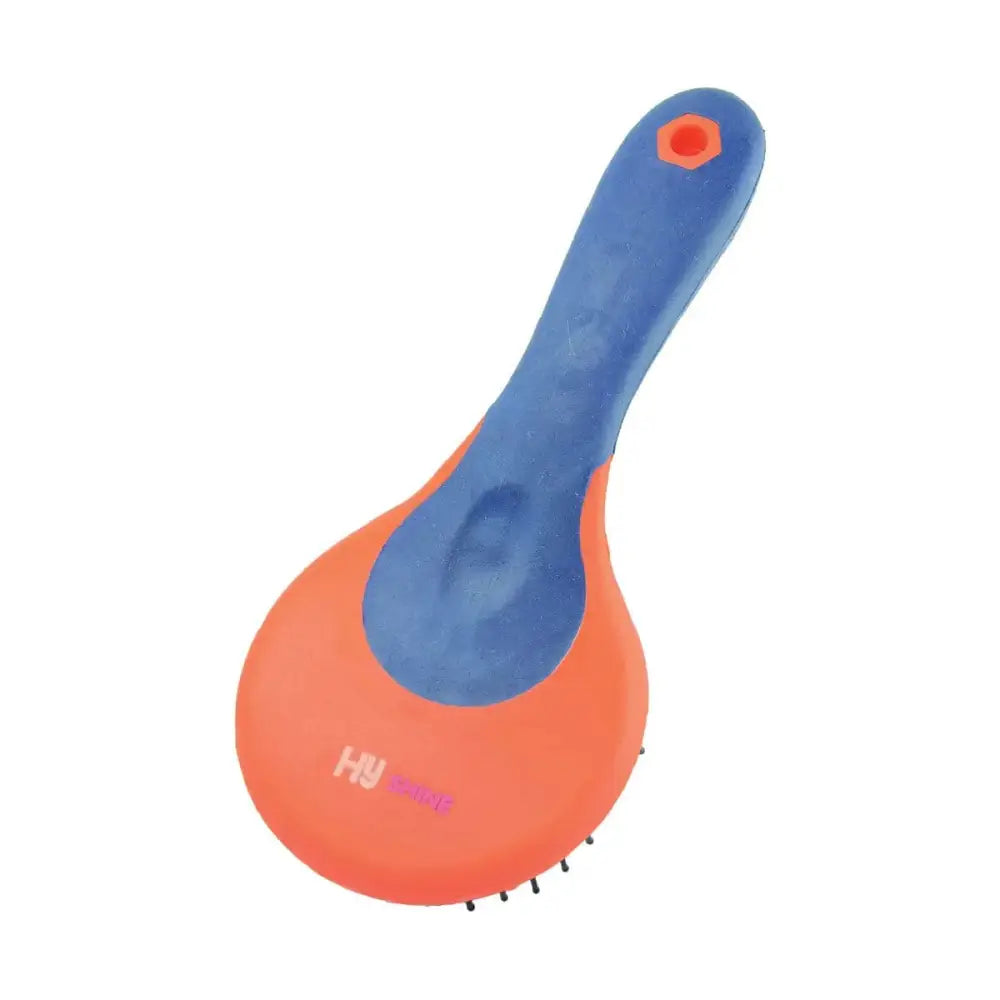 HY Equestrian Pro Groom Mane and Tail Brush Navy / Orange Mane & Tail Brushes Barnstaple Equestrian Supplies