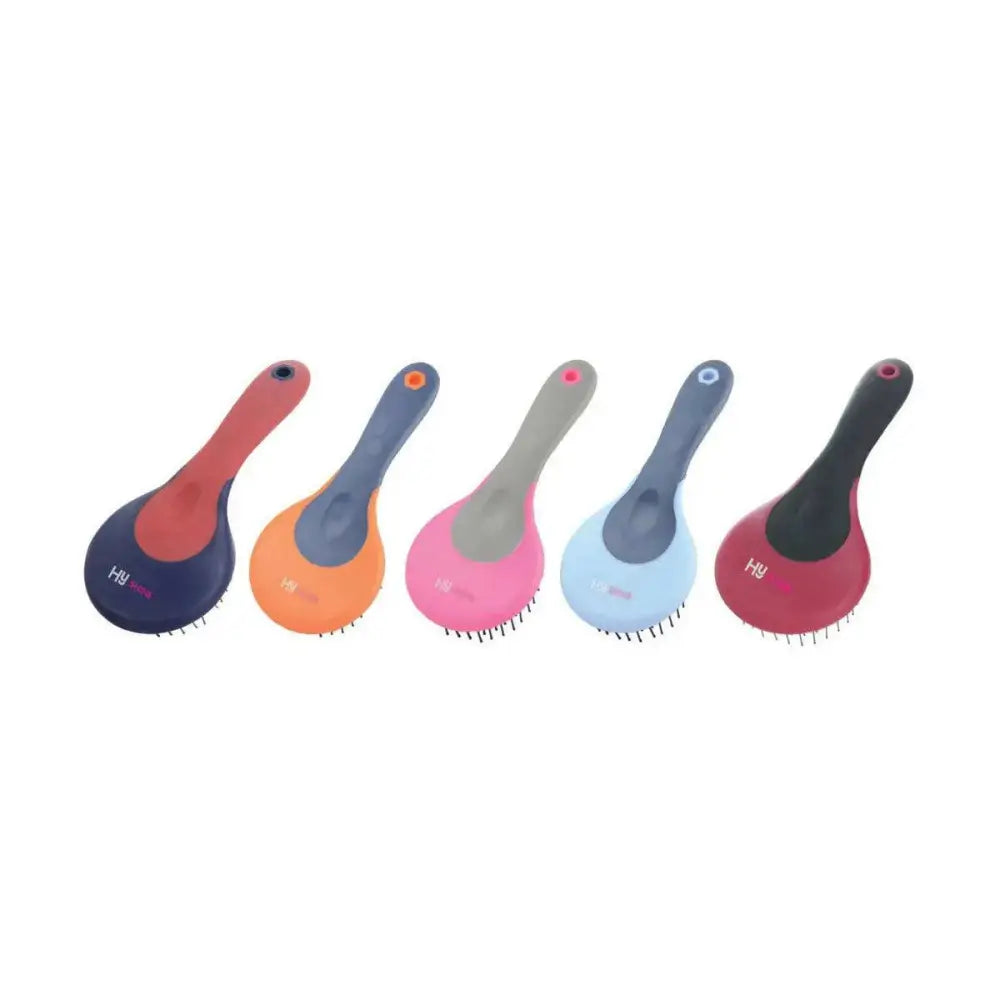 HY Equestrian Pro Groom Mane and Tail Brush Purple / Pink Mane & Tail Brushes Barnstaple Equestrian Supplies