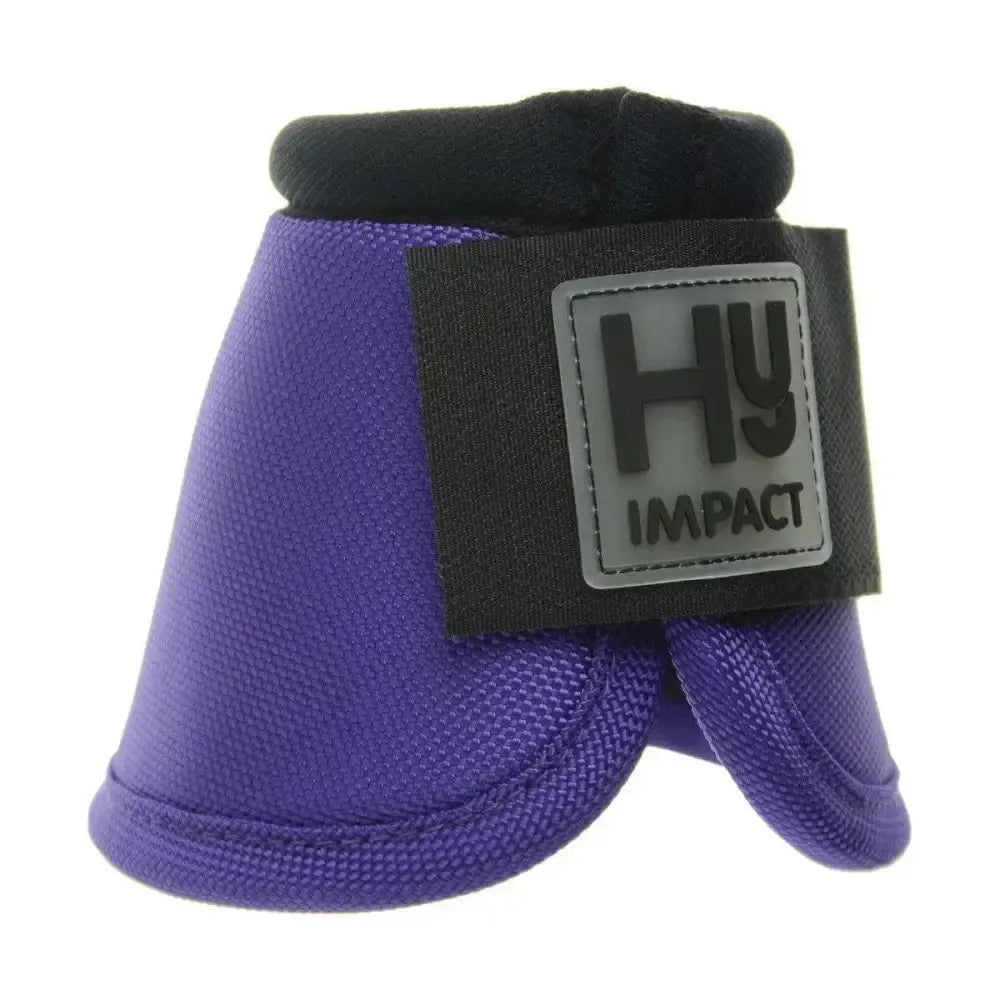 Hy Equestrian Pro Over Reach Boots Purple Small Over Reach Boots