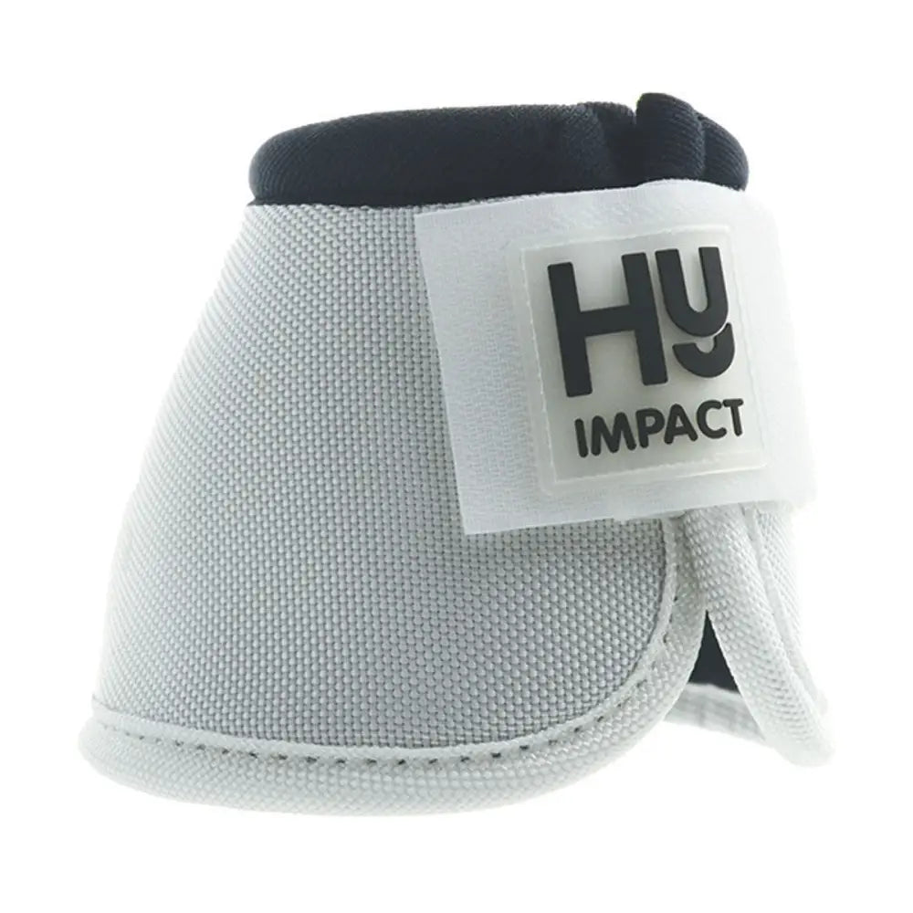 Hy Equestrian Pro Over Reach Boots White Small Over Reach Boots Barnstaple Equestrian Supplies