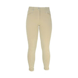 HY Equestrian Raised Polka Dot Children's Jodhpurs Beige 18" Jodhpurs Barnstaple Equestrian Supplies