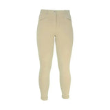 HY Equestrian Raised Polka Dot Children's Jodhpurs Beige 18" Jodhpurs