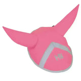 Hy Equestrian Reflector Ear Bonnet Pink Cob Horse Ear Bonnets