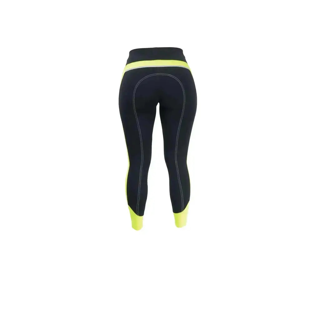 Hy Equestrian Reflector Ladies Breeches Pink/Black 24" Riding Breeches Barnstaple Equestrian Supplies