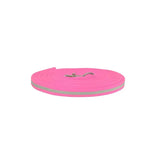 Hy Equestrian Reflector Lunge Rein Pink 8M Lunge Lines Barnstaple Equestrian Supplies