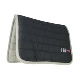 Hy Equestrian Reversible Two Colour Saddle Pad Black/Grey Saddle Pads