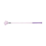 Hy Equestrian Riding Whip Glitter Flower Purple Riding Crops & Whips
