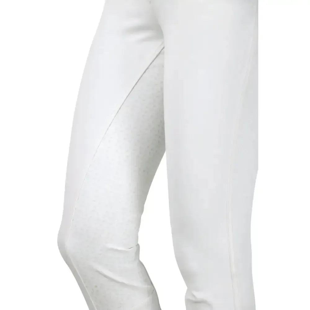 Hy Equestrian Roka Rose Breeches White With Navy/Rose Gold Diamantes 24" Breeches