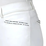 Hy Equestrian Roka Rose Breeches White With Navy/Rose Gold Diamantes 24" Breeches