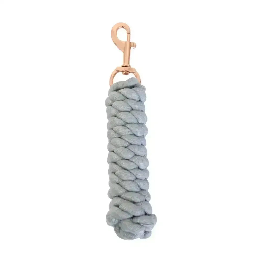 Hy Equestrian Rose Gold Lead Rope Lightgrey/Rosegold Lead Ropes