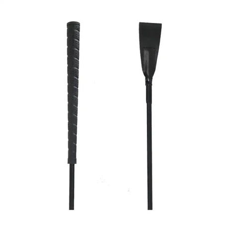 Hy Equestrian Rubber Handled Riding Whip Black Riding Crops & Whips