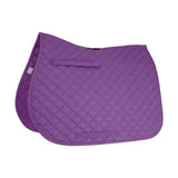 Hy Equestrian Showjump Saddle Cloth Sultry Violet Cob/Full Saddle Pads