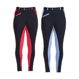 HY Equestrian Sienna Ladies Jodhpurs Navy/Cornflower 24" Jodhpurs