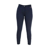HY Equestrian Signature Breeches Marine Blue/Red 26" Breeches