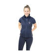 HY Equestrian Signature Gilet Marine Blue/Red X Small Gilets & Bodywarmers Barnstaple Equestrian Supplies