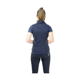 HY Equestrian Signature Gilet Marine Blue/Red X Small Gilets & Bodywarmers