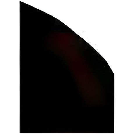 Black rectangular reflective tail band with faint reddish reflection from hy equestrian silva flash product