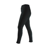 Black equestrian softshell winter ladies breeches with sleek fit and subtle stitching details for cold weather riding