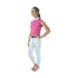 HY Equestrian Sophia Sleeveless Show Shirt Raspberry Pink Medium Show Shirts