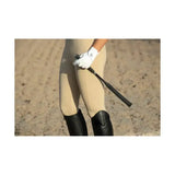 Hy Equestrian Sparkle Touch Riding Gloves White X Small Riding Gloves