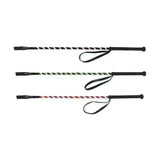 Hy Equestrian Spiral Riding Whip Burgundy/Black/Silver Riding Crops & Whips