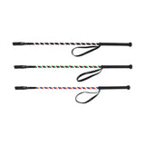 Hy Equestrian Spiral Riding Whip Burgundy/Black/Silver Riding Crops & Whips