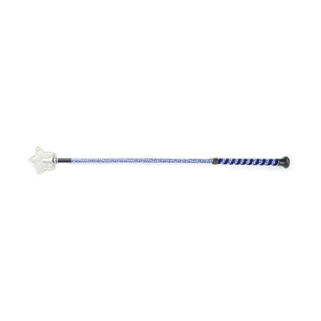 Hy Equestrian Spiral Star Riding Whip Blue Riding Crops & Whips
