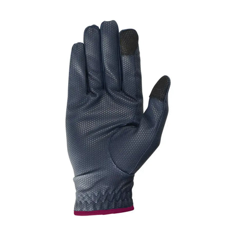 HY Equestrian Sport Active Riding Gloves Navy/Port Royal X Large Riding Gloves Barnstaple Equestrian Supplies