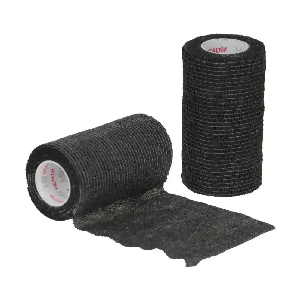 Hy Equestrian Sportwrap Black Vet Wrap