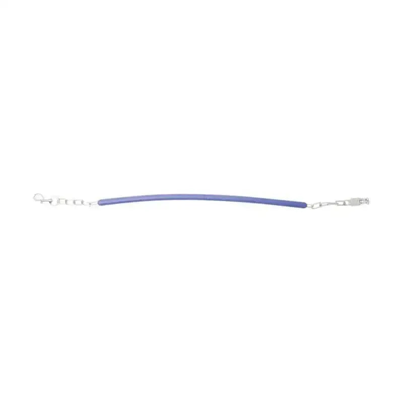 HY Equestrian Stable Chain With Clips Blue Stable Chains