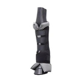 Hy Equestrian Stable Protection Boot Black Withgrey Lining Large Stable Boots