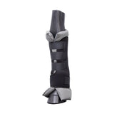 Hy Equestrian Stable Protection Boot Black With Grey Lining Large Stable Boots