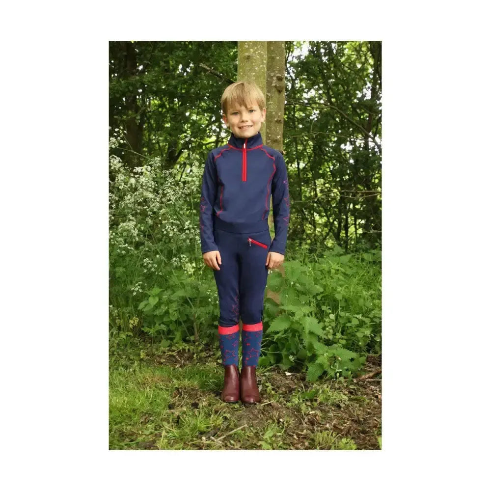 Hy Equestrian Stella Children's Riding Tights Beige 3-4 Years Riding Tights