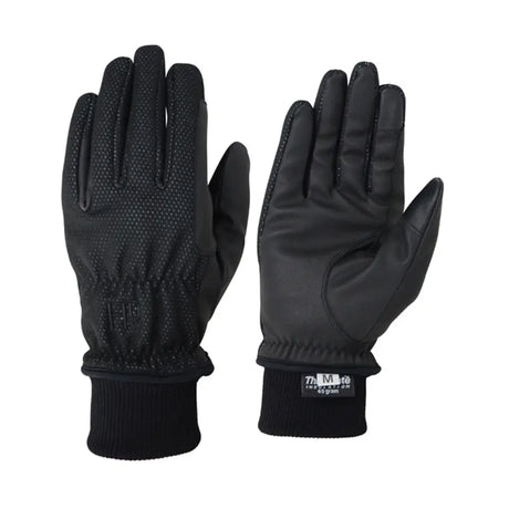 Hy Equestrian Storm Breaker Thermal Gloves Black X Small Riding Gloves Barnstaple Equestrian Supplies