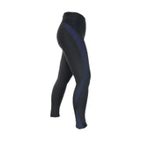 HY Equestrian Supernova Ladies Riding Skins Black/Midnight Blue Small Riding Tights