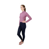 Hy Equestrian Synergy Base Layer Grape Large Base Layers Barnstaple Equestrian Supplies