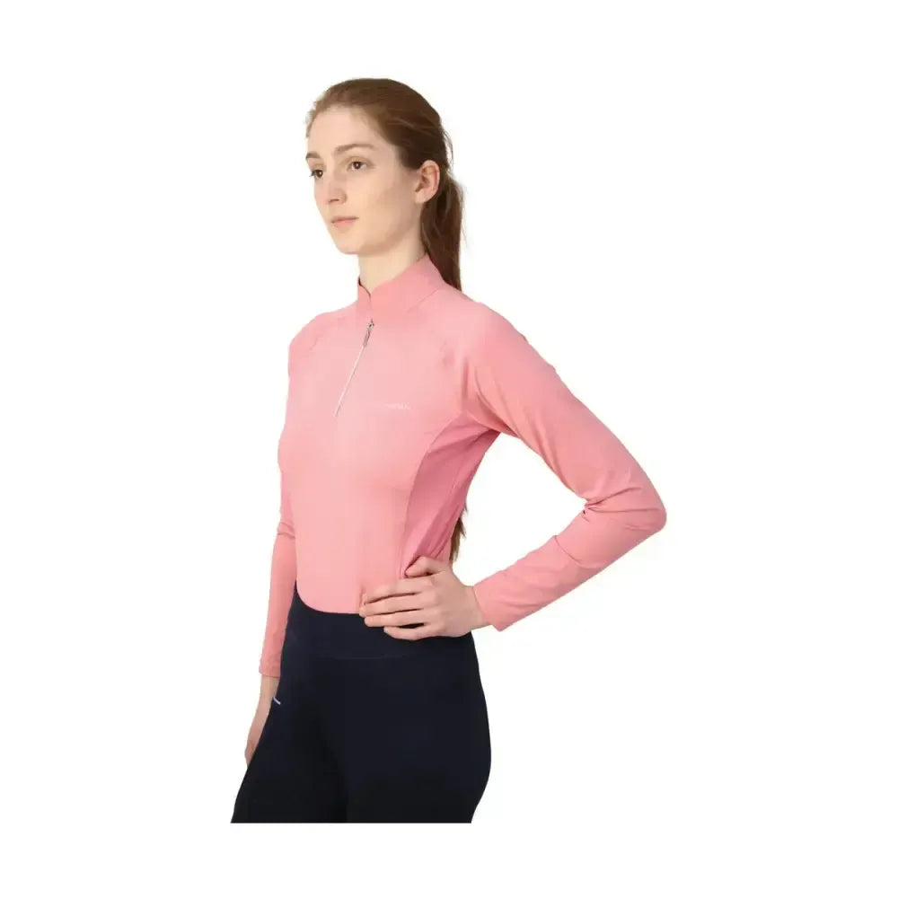 Hy Equestrian Synergy Base Layer Rose Large Base Layers