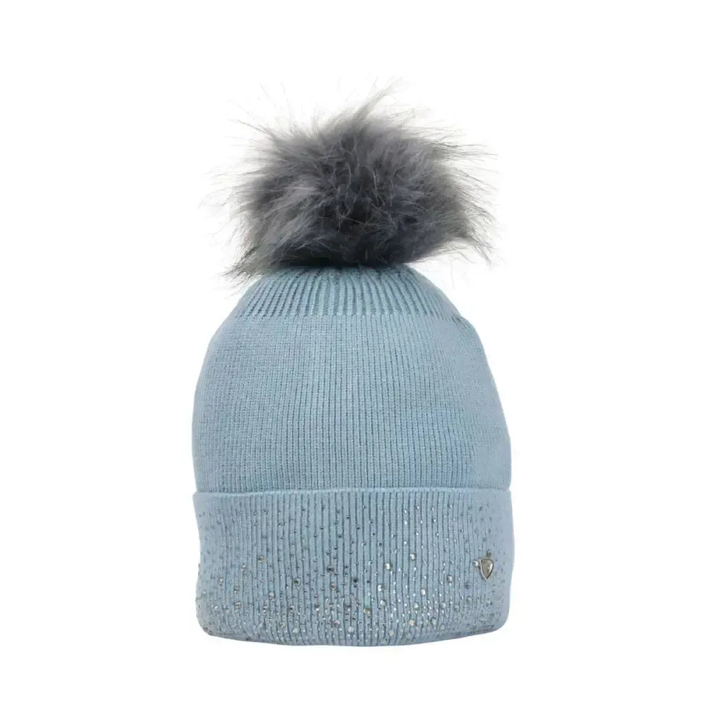 Hy Equestrian Synergy Diamante Bobble Hat Riviera Headwear & Neckwear