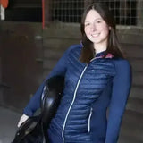 Hy Equestrian Synergy Elevate Sync Lightweight Jacket Navy/Fig XX Small Coats & Jackets