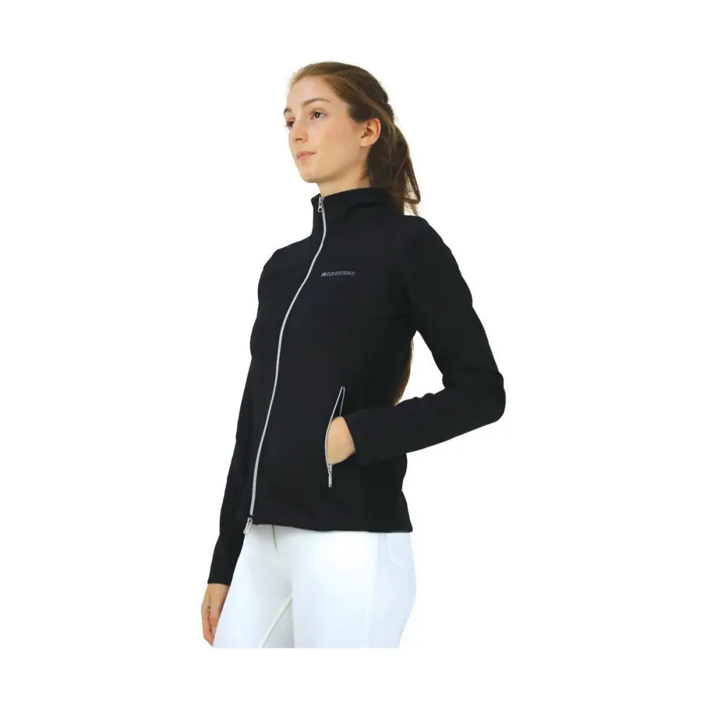 Hy Equestrian Synergy Flex Jacket Black Small Coats & Jackets Barnstaple Equestrian Supplies