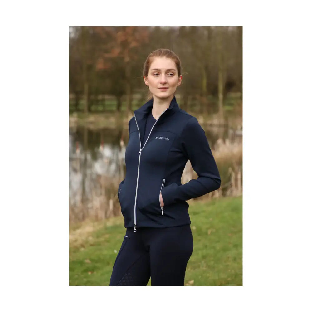 Hy Equestrian Synergy Flex Jacket Fig Medium Coats & Jackets Barnstaple Equestrian Supplies