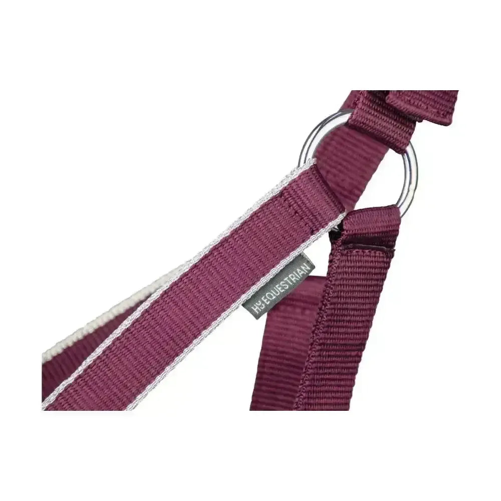 Hy Equestrian Synergy Head Collar & Lead Rope Fig Fig/Silver Small Pony Headcollar Sets