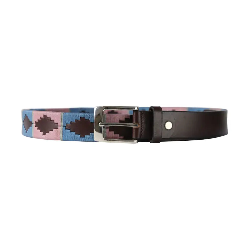 Hy Equestrian Synergy Polo Belt Grape/Riviera Small/Medium Belts Barnstaple Equestrian Supplies