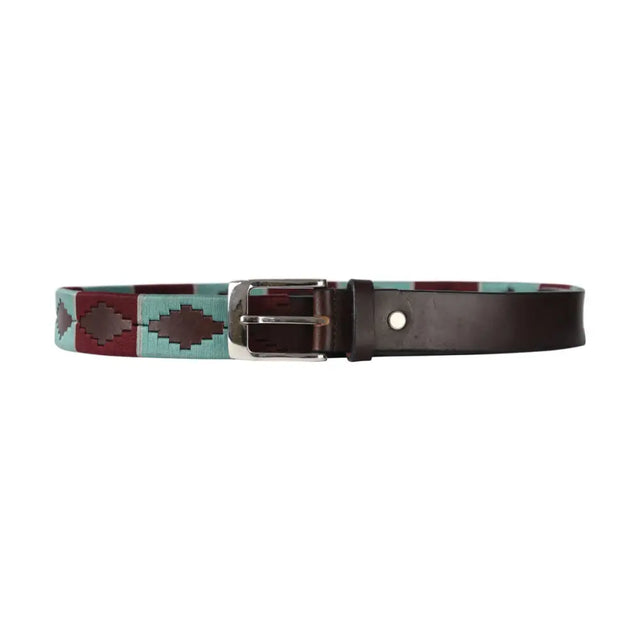 Hy Equestrian Synergy Polo Belt Grape/Riviera Small/Medium Belts Barnstaple Equestrian Supplies