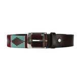 Hy Equestrian Synergy Polo Belt Navy/Olive Green Small/Medium Belts