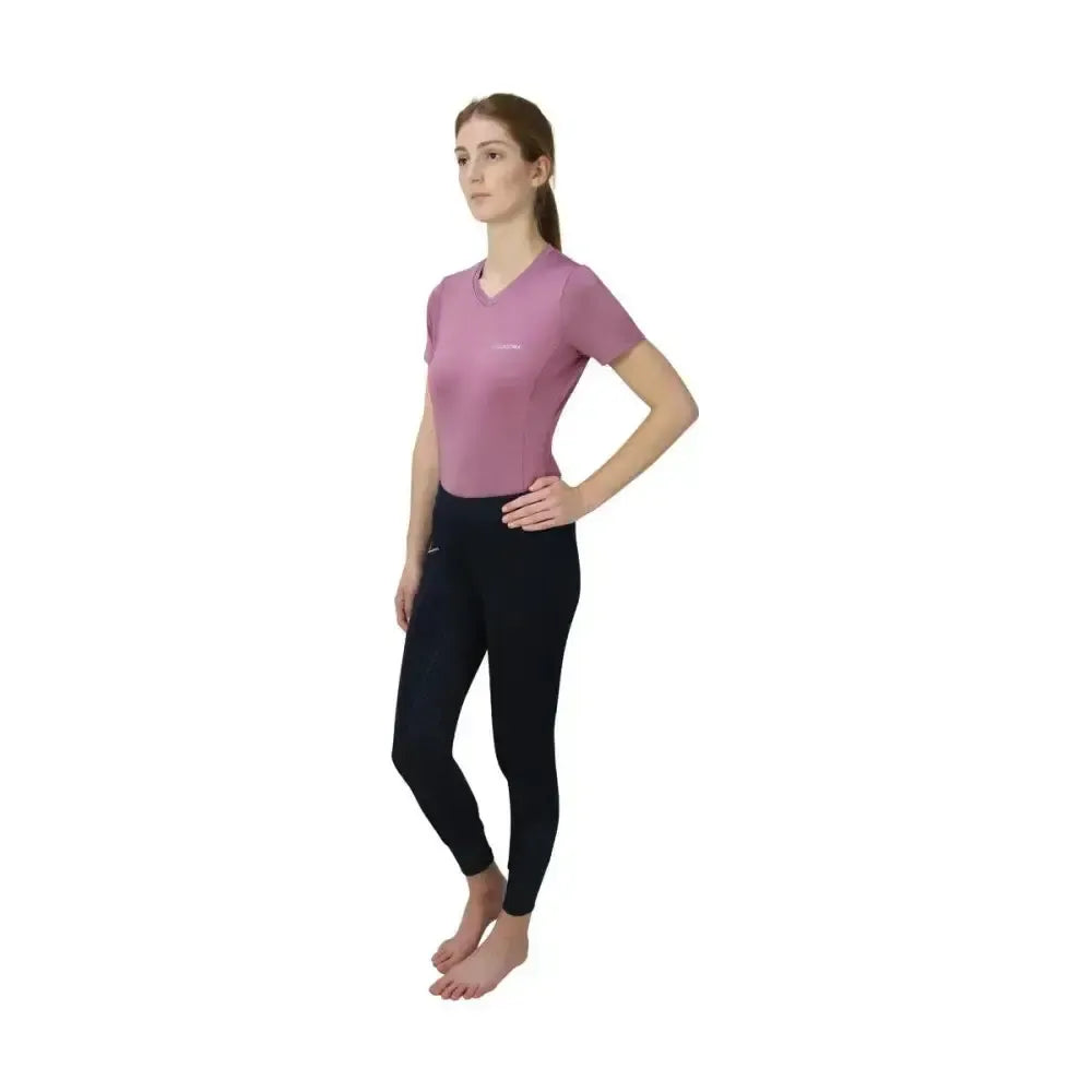Hy Equestrian Synergy Riding Tights Black Large Riding Tights