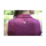 Hy Equestrian Synergy Sleeveless Polo X Small Aqua Base Layers Barnstaple Equestrian Supplies