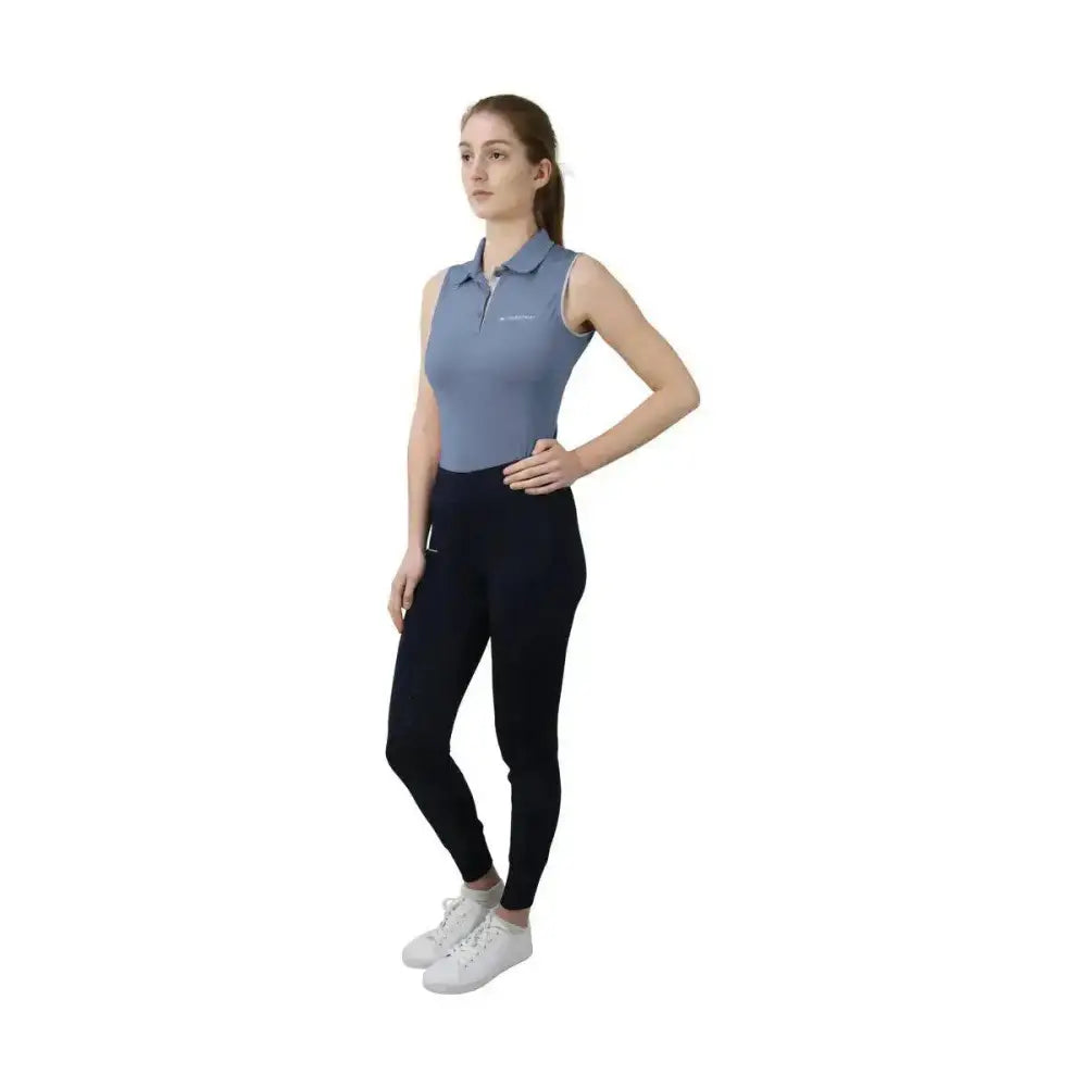 Hy Equestrian Synergy Sleeveless Polo X Small Riviera Base Layers Barnstaple Equestrian Supplies