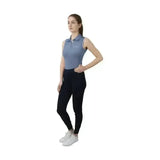 Hy Equestrian Synergy Sleeveless Polo X Small Riviera Base Layers